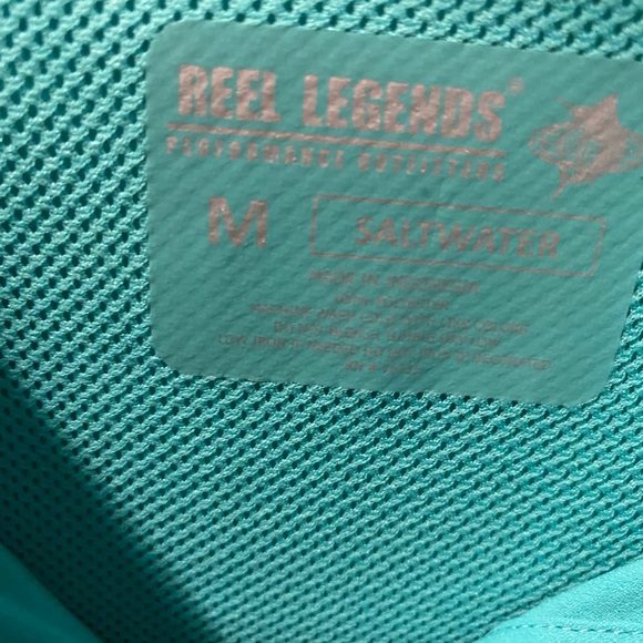 Reel Legends button up shirt with 50 spf - Picture 8 of 11